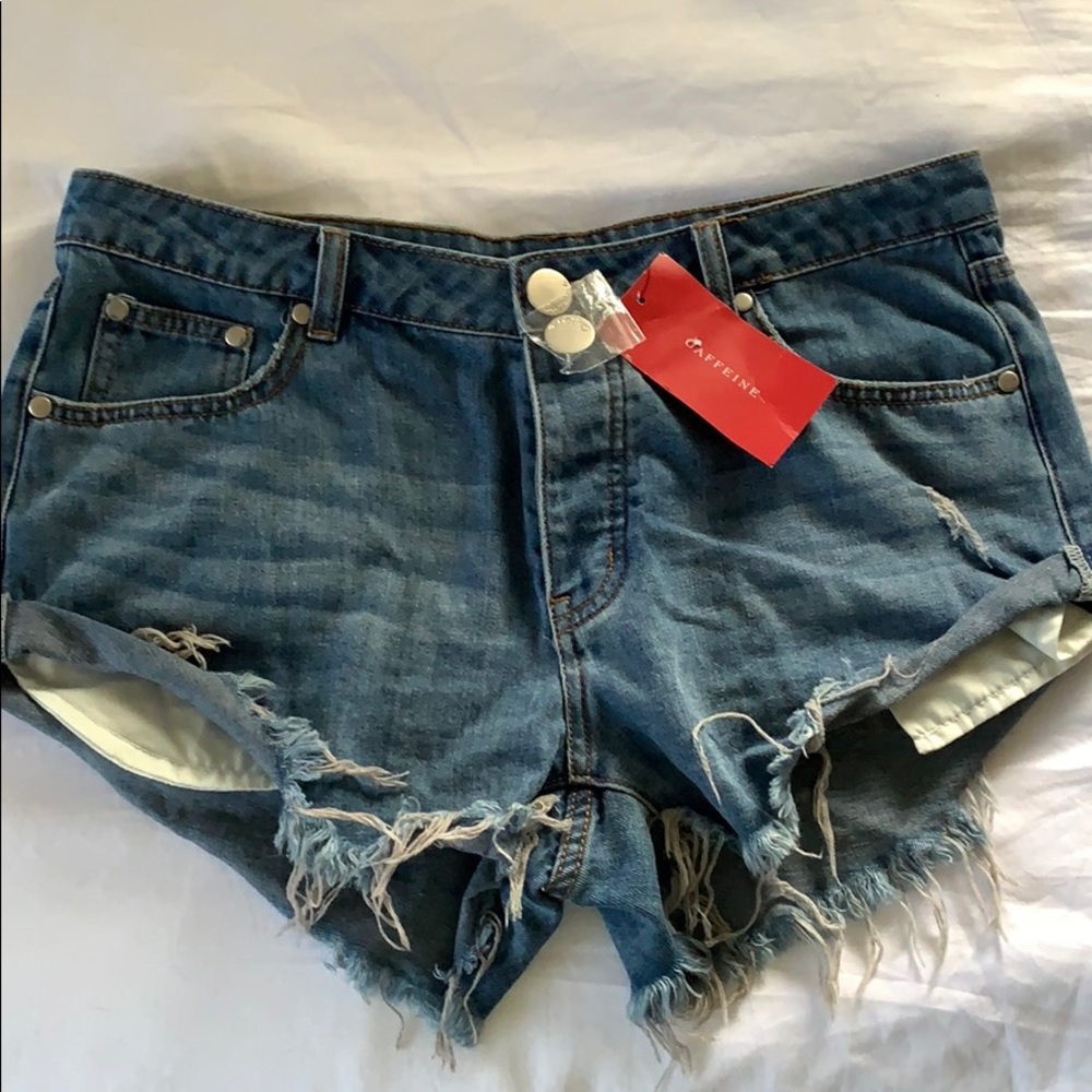 VICI collection Jean Short Shorts